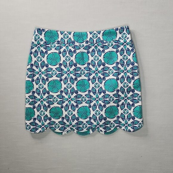 Vineyard Vines Sand Dollar Shell Mini Skirt - Picture 1 of 9